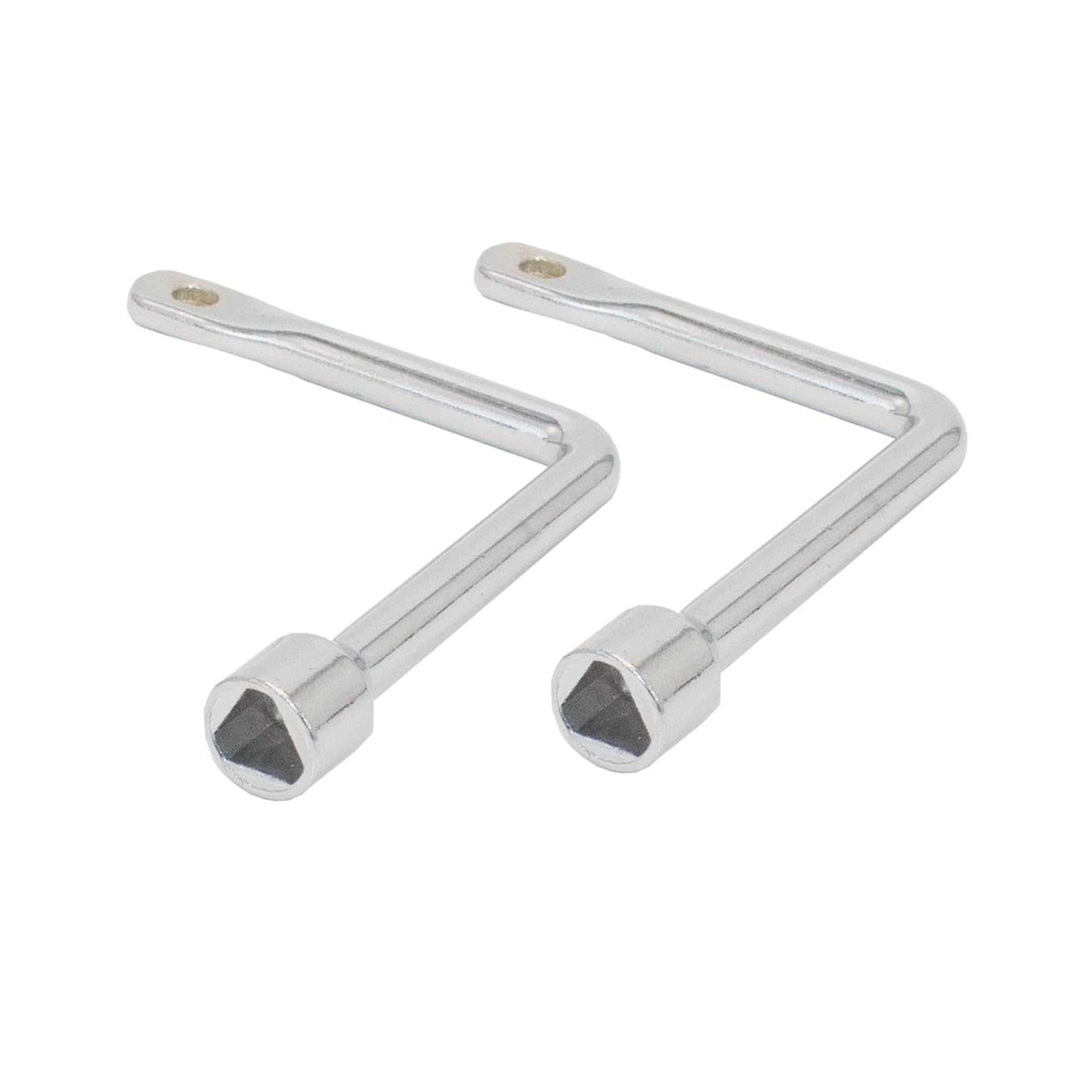 AIYIBEN Meter Cupboard Key, Electric Box Key, Practical L-Shaped Gas Electric Elevator Door, Gas Meter Cabinet, Fireplace, Chimney, Switch Control Cabinet Key. (2)