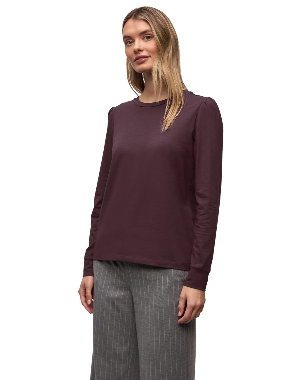 Damen Shirt mit Raffung