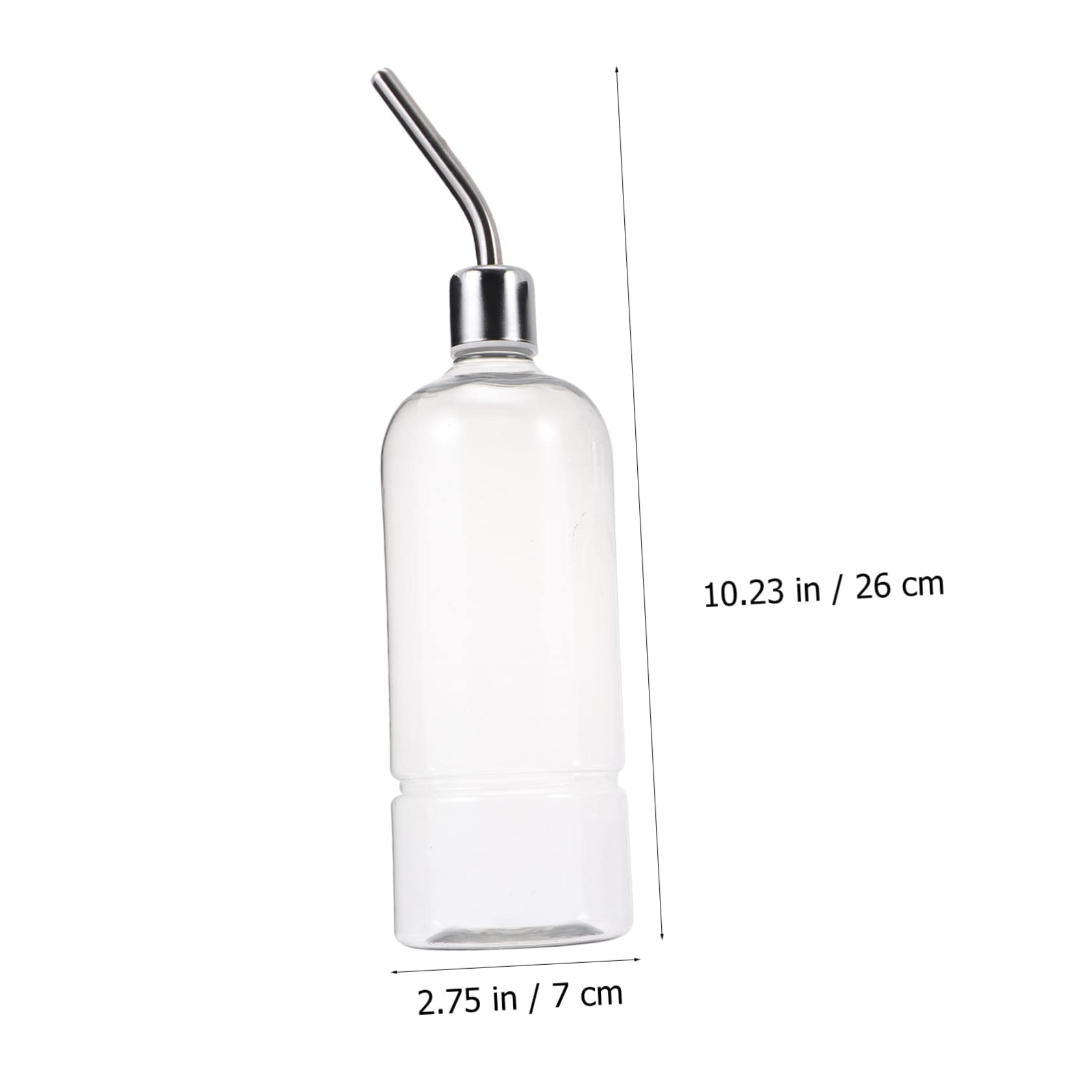 VICASKY Hydration Tracker Water Bottle 3pcs Pet Stainless Steel Drinking Fountain for Hamsters Rabbits Guinea Pigs