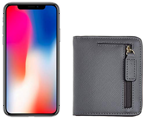 image for Toughergun Wallet Women Rfid Blocking Small Compact Bifold Luxury Leat