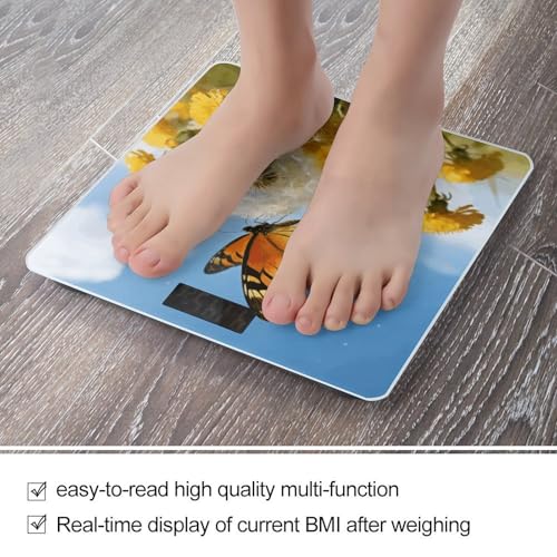 Báscula Digital de Baño con Pantalla LED Clara y Vidrio Templado miniatura 5