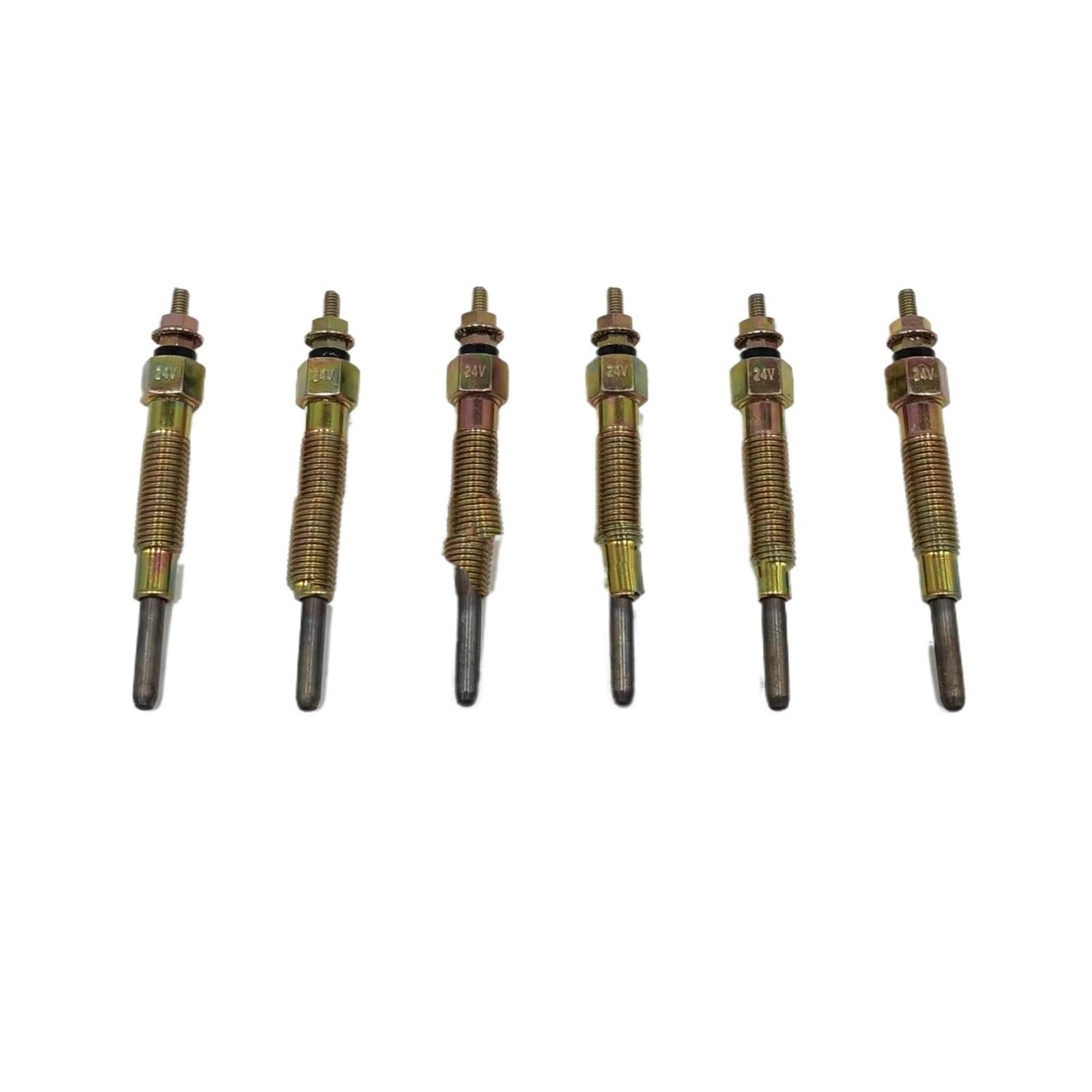 Bougie de préchauffage pour Chauffage Diesel OE 11065-10T01 pour Nissan Patrol GR Y60 4.2D Moteur TD42. Kit de Bougies de préchauffage pour Chauffage Diesel.