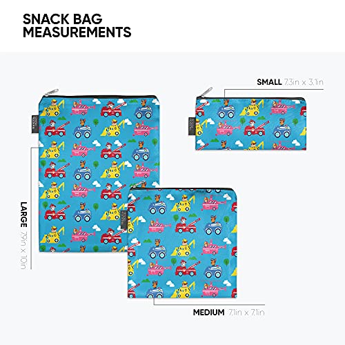 Sac à goûter sans BPA Nickelodeon pour éviter les emballages jetables - 6