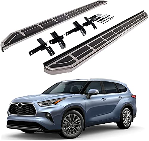 4.7“ Foot Step Bars for 2020-2025 Toyota Highlander Running Boards Side Steps Nerf Bar Pedal Accessories