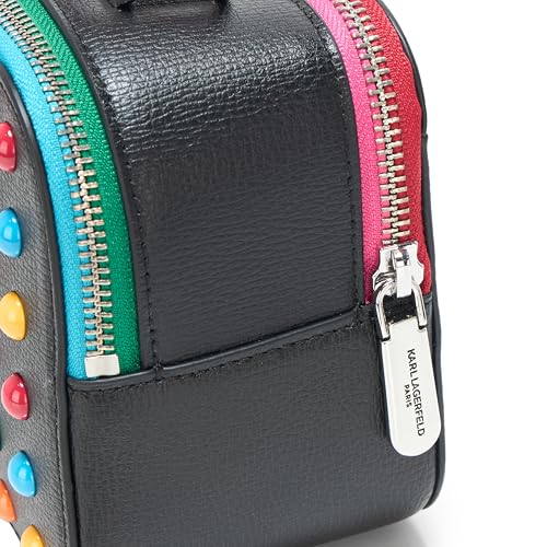 Image of KARL LAGERFELD Women's Simone Studded Camera Crossbody