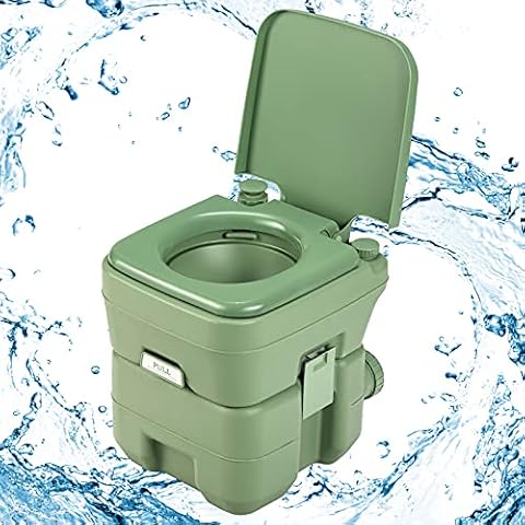 Toilette Portable GOPLUS 20L Cover