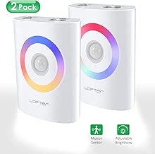Plug-in Motion Sensor Night Light,2019 Newest Dimmable Night Lights for Kids with 2 Lighting Areas,Adjustable Brightness Auto Baby Nursery Night Lighting for Bedroom, Hallway, Bathroom, Stair (2 Pack) - coolthings.us