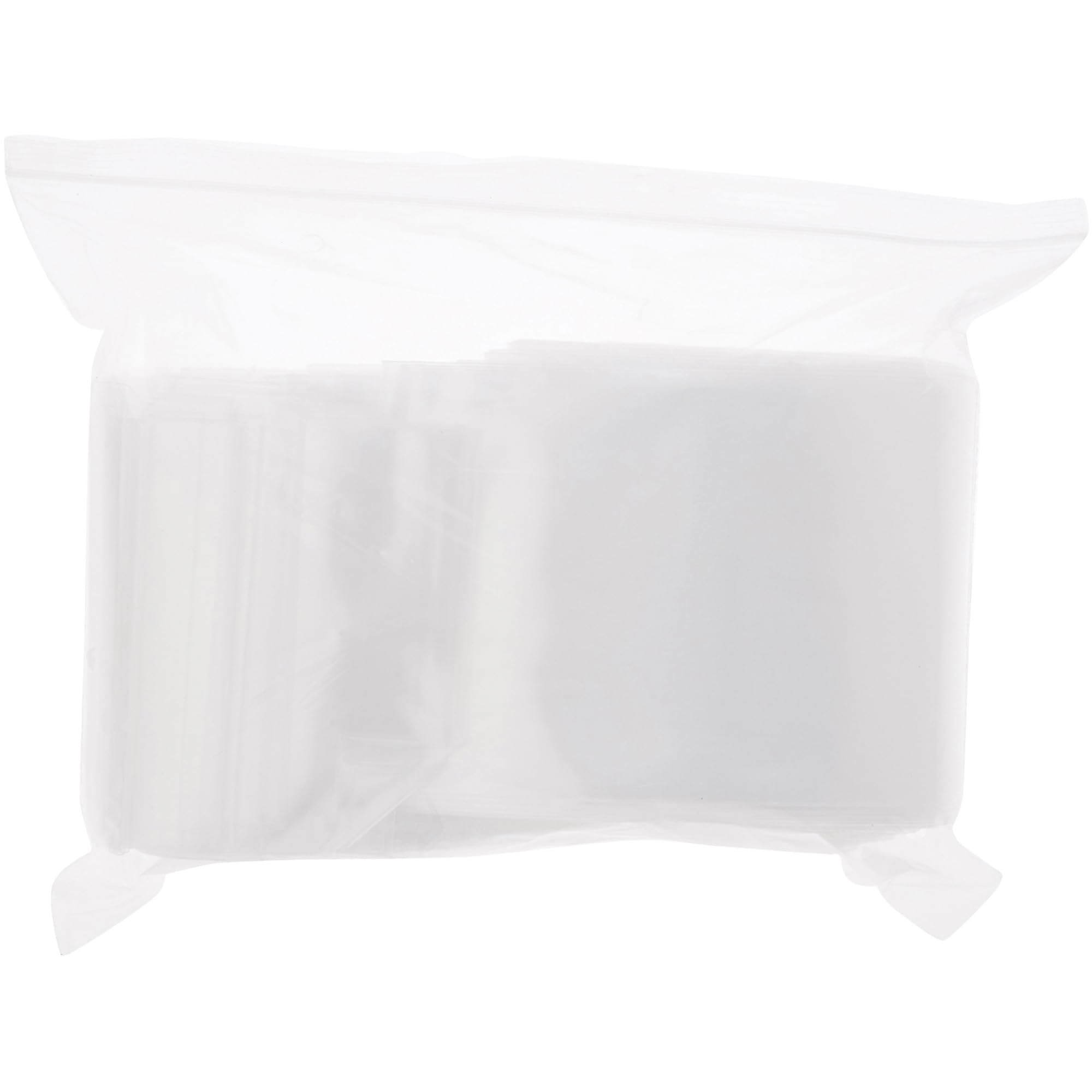 Plymor Sacchetti richiudibili in plastica resistente, con cerniera, 4 mil