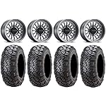 Bundle-9-Items-Method-411-15-Ti-43-Wheels-30-Ultracross-Tires-4x156-Bolt-Pattern-38x24-Lug-Kit