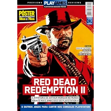 Capa do livro Superpôster PlayGames - Red Dead Redemption 2 - Arte B