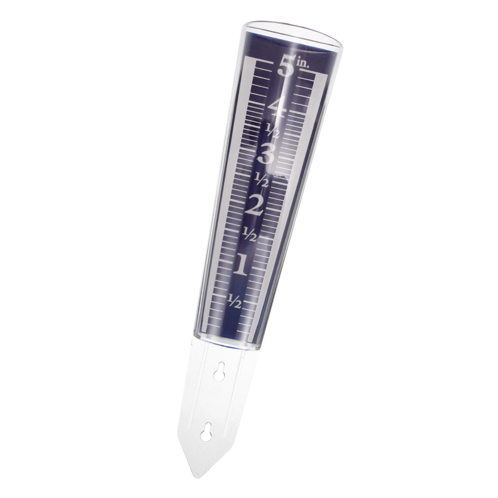 UPKOCH 4 Stück Pfahl-regenmesser Groß Ersatzschlauch Regenmesser Im Freien Messung Garten Regenmesser Meter Messgerät Im Freien Wasserdicht Werkzeug Transparent Gartenbedarf P.s Blue
