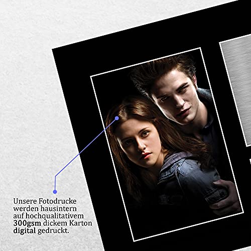 HWC Trading A4 Robert Pattinson & Kristen Stewart Twilight Geschenke Gedruckt, Signiert Autogramm Bild Für Film-Erinnerungsstücke-Fans - A4 Eingerahmt