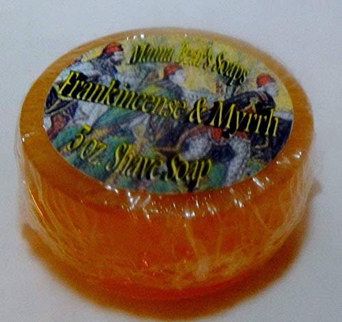Mama Bear's Frankincense & Myrrh Shaving Soap