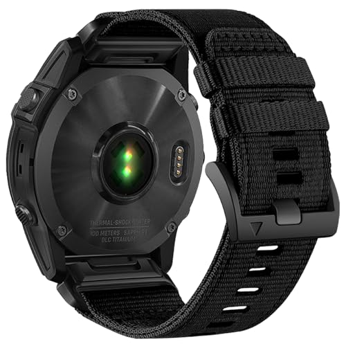 YOOSIDE Nylon Watch Strap for Garmin Fenix 7 / Fenix 6 / epix Pro 47mm - Image 4