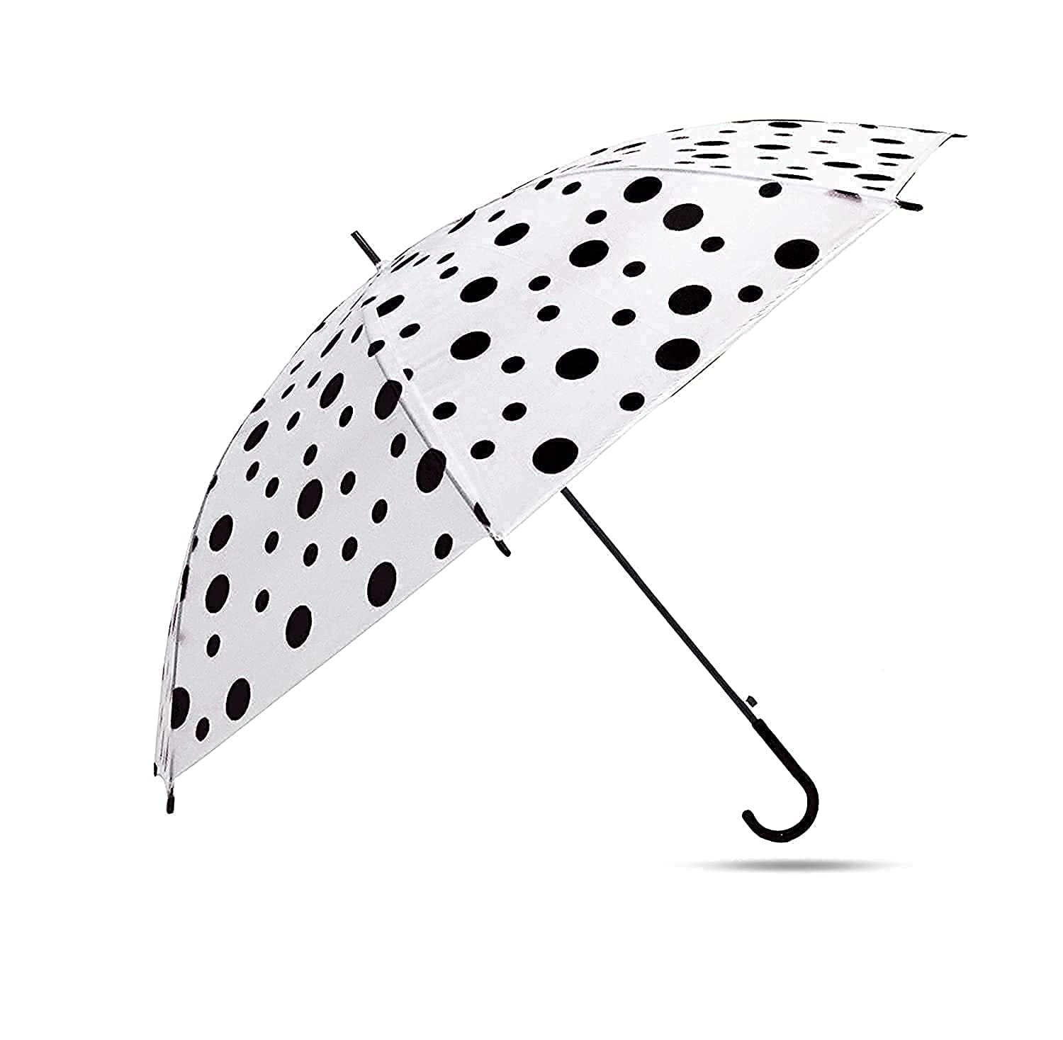 VITAL CREATIONS Stylish Premium Auto Open Transparent Wedding Umbrella Rain Anti-UV Windproof Waterproof Umbrella For Car Rain Outdoor Use For Man Women - [Pack Of 1 | Multicolor]