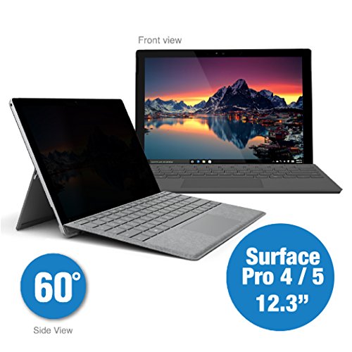 SenseAGE Privacy Screen Protector Filter for Microsoft Surface 12.3 inch, Anti-Blue Light Privacy Screen Protector, Compatible for Microsoft Surface Pro 7/6/5/4, 12.3 inch