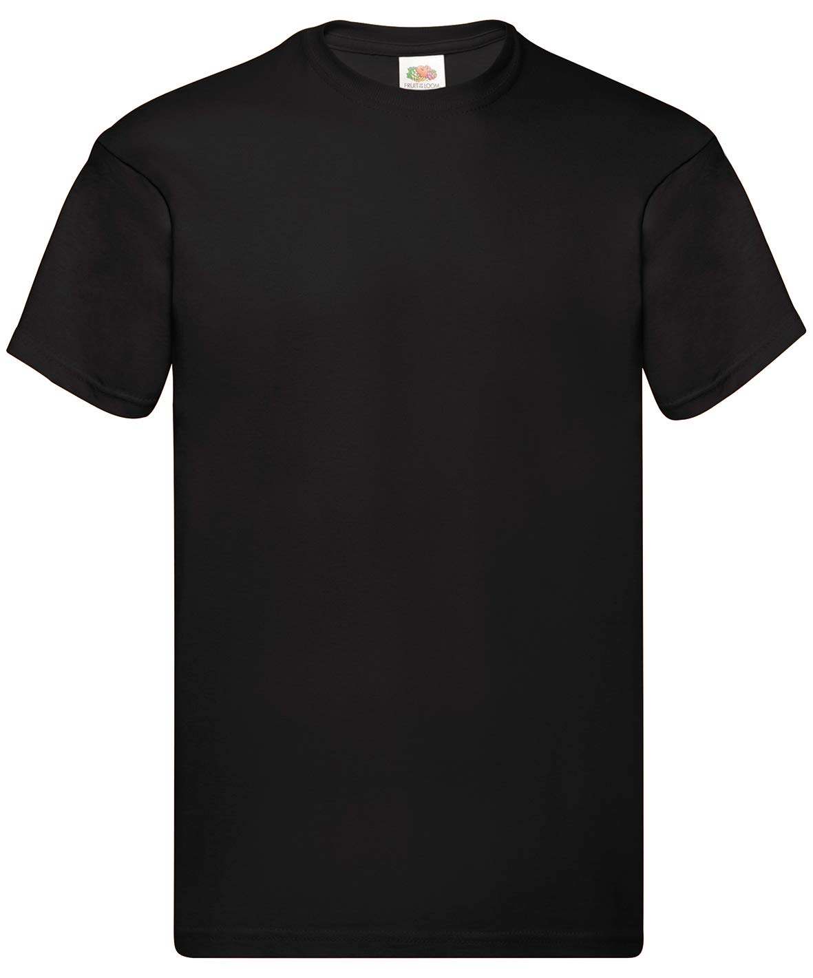 Fruit Of The Loom (2Xl, ) Mens Original T-Shirt Black