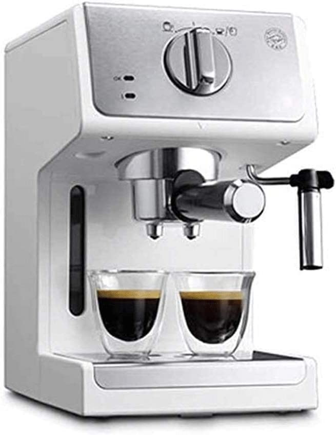Jrechio Máquina de Espresso Maker de Espresso Compacto de Acero Inoxidable con Leche de café Professional Café for…