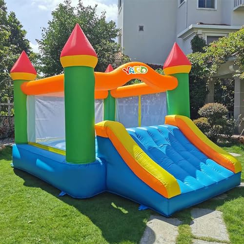 YARD Bounce House, Inflatable Bounce House with Slide for Kids 5-12, Bouncy House with Blower for Outdoor Backyard/Indoor, 12ft x 9ft x 8ft Bouncy Castle, Jump House for Adult Toddlers Kids Party - Image 6