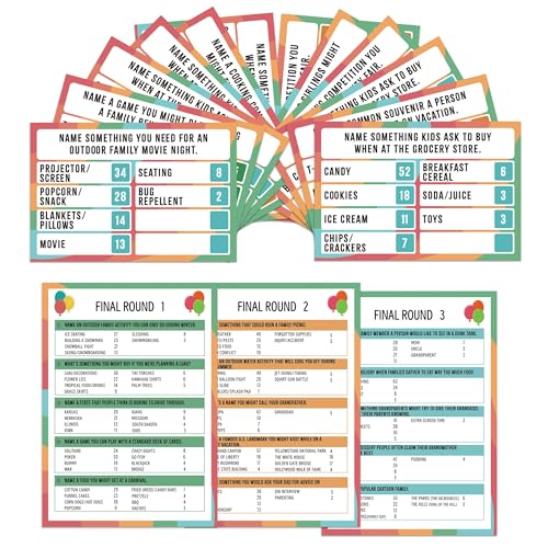 Juego Family Reunion Feud Trivia para Adultos miniatura 1