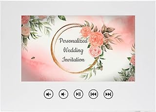 SLIDY Fully Personalized Wedding Invitation Video Greeting Card – Digita...