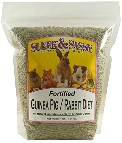 Comida fortificada para conejos y cobayas 4 lbs miniatura 3