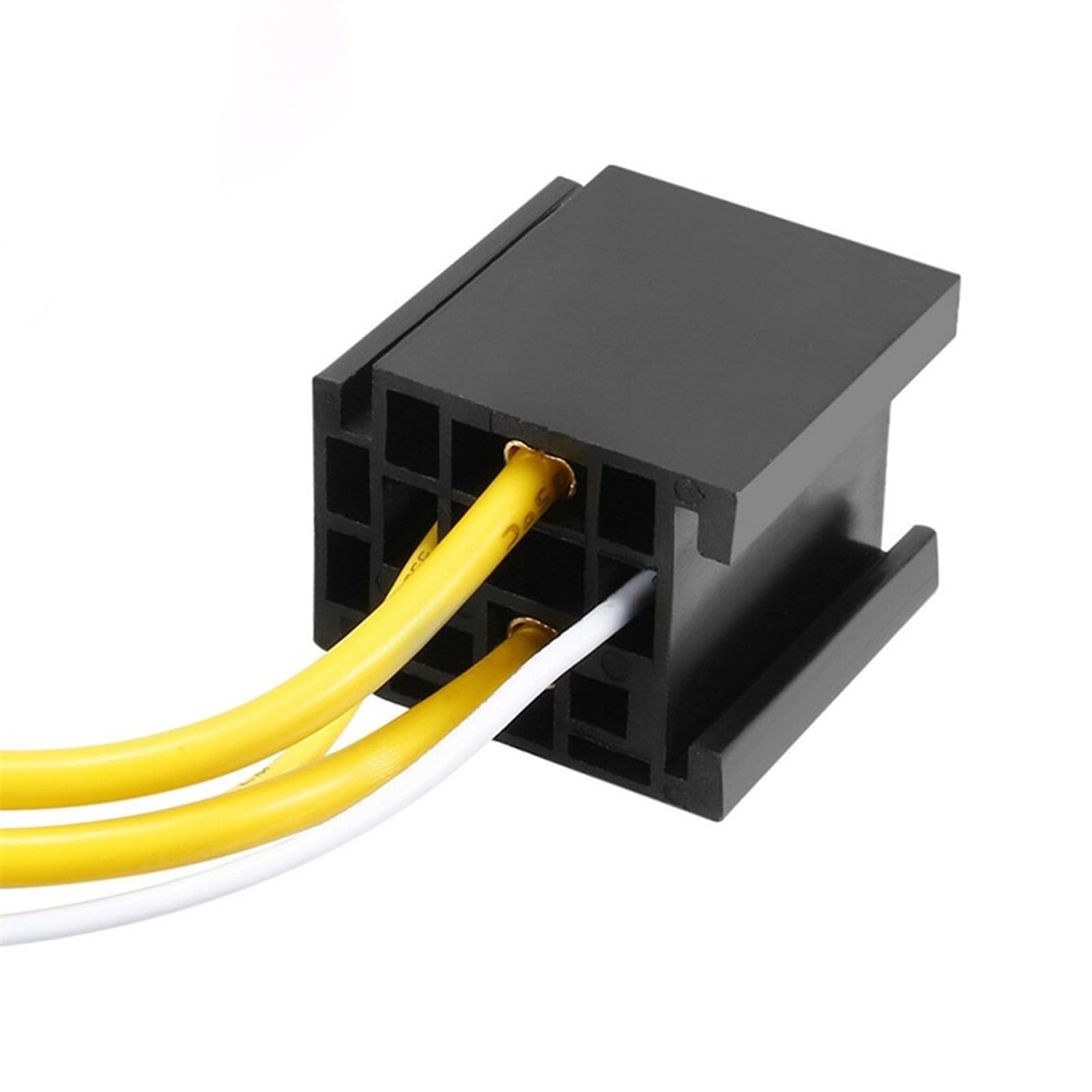 5 piezas DC 12 V/24 V 80 A 4 terminales conector de arnés de relé