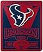 NFL Houston Texans Marque Printed Fleece Throw, 50" x 60"