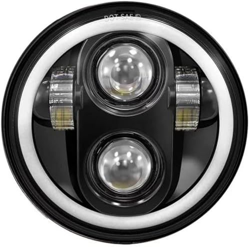 Phare LED 5,75 pouces pour Harley Sportster roulez sereinement de nuit en feux de jour