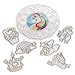 Fun Express DIY Unicorn Dream Catcher Craft Kit, All in One Kids Craft Kit, Birthday and Everday Gifts, Great for Creative Activity for Home and School