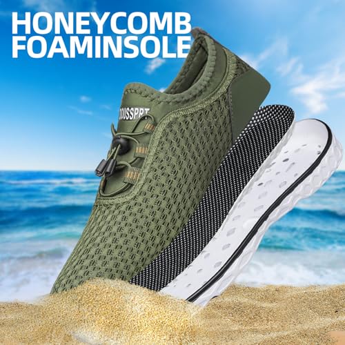 Image of DOUSSPRT Men's Water Shoes Quick Drying Sports Aqua Shoes