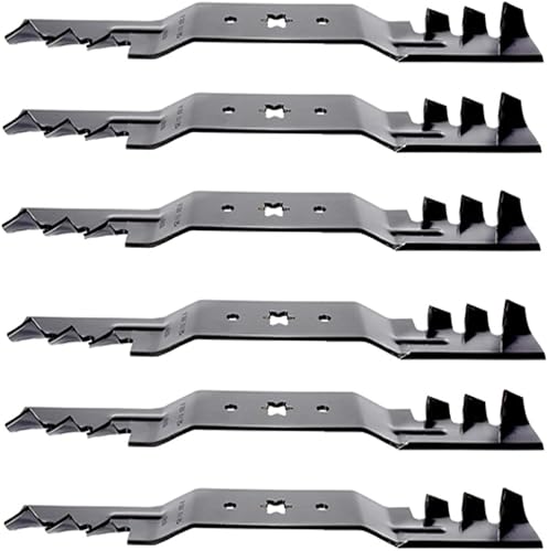 6PK 16080 Copperhead - Cuchillas de mantillo compatibles con Cub Cadet 942-05052-X