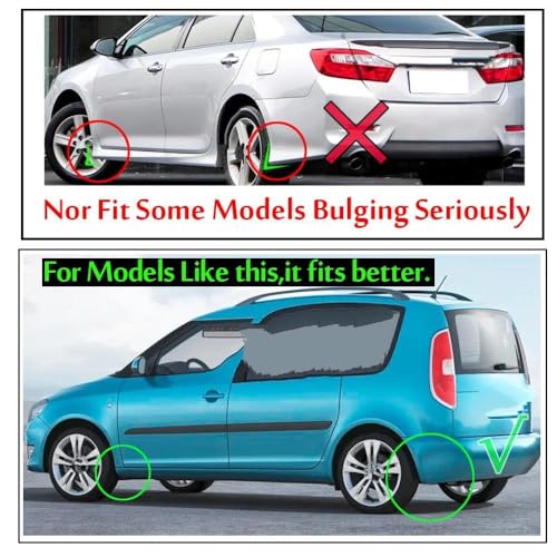 Guardabarros Skoda 6Y 5J NJ con diseño resistente a impactos y salpicaduras 4