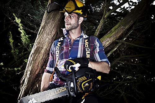 McCulloch Benzin-Kettensäge CS 410 Elite: Motorsäge mit 1600 W Motorleistung, 38 cm Schwertlänge, 2-Takt Motor… – Bild 6