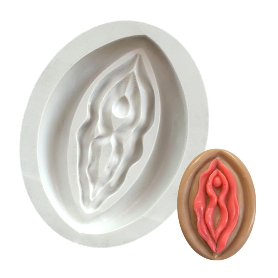 Stampo femminile, stampo per sapone al cioccolato con lecca-lecca sexy - Silicone dalla forma divertente per caramelle, dolci, artigianato fai-da-te