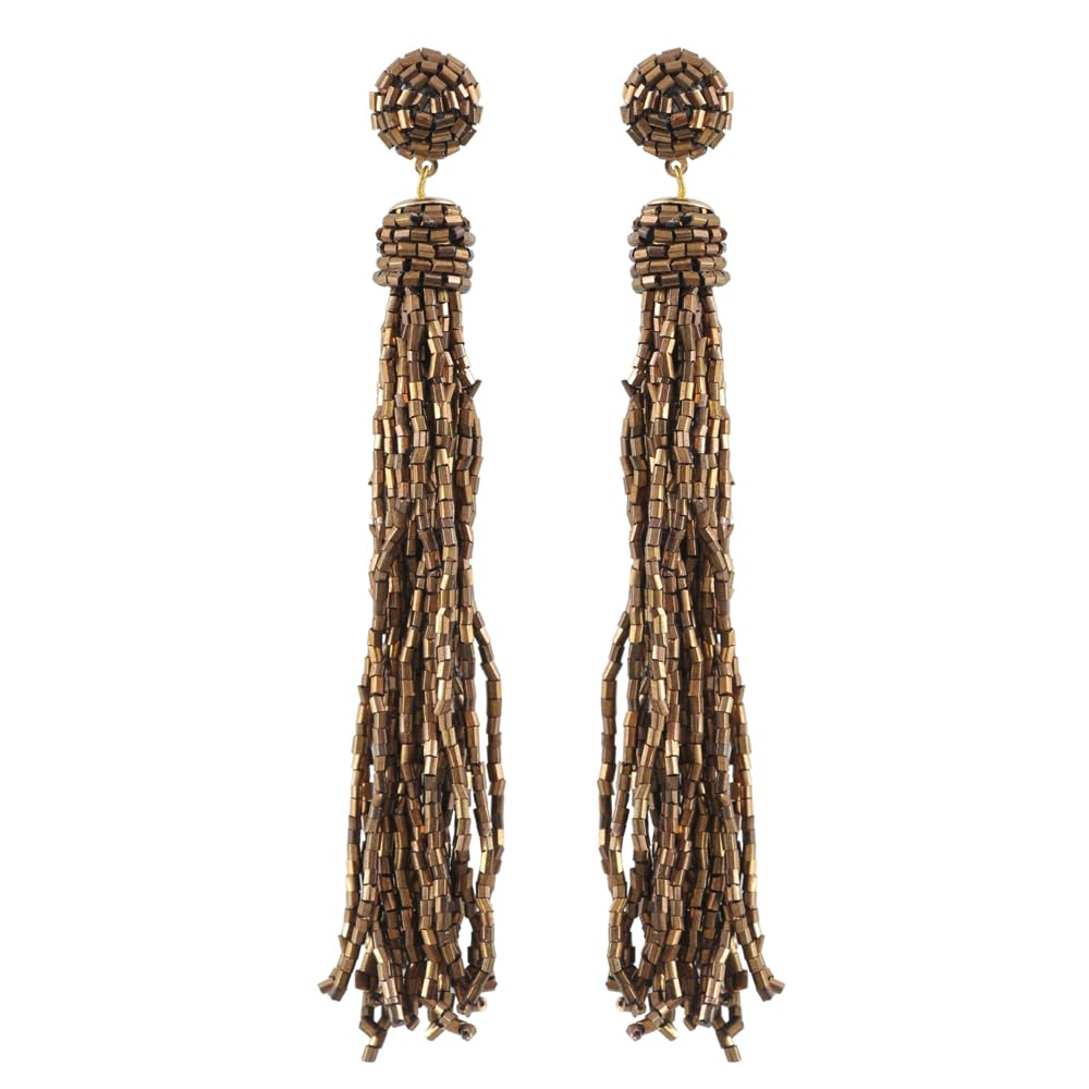 See full amazon price history chart for University Trendz Brown Beaded Long Tassel Earrings for Women & Girls University Trendz Brown Beaded Long Tassel Earrings for Women & Girls (B0CGJ2VWJB) Amazon Price History, Amazon Price Tracker
