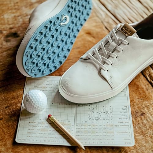 Image of OluKai Wailea Women's Golf Shoes, Spikeless Golf Shoes, Supple Full-Grain Leather & Contoured Footbed, Waterproof & Stain-Resistant