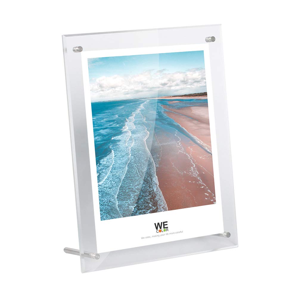 Buy Super Clear Acrylic Picture Frame, Frameless Plexiglass, Photo with