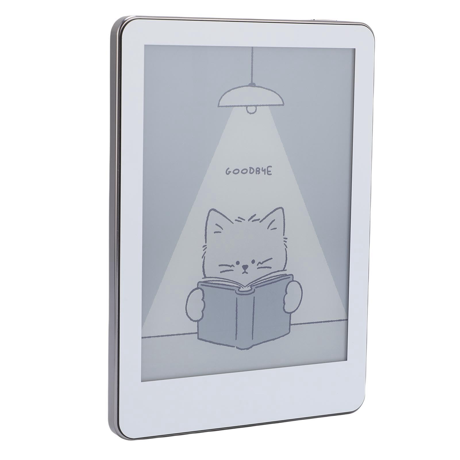 CHICIRIS Elektronischer Buchleser, 6-Zoll-Touchscreen, Leicht, 4 GB RAM für Begeisterte Leser, 11 EMMC-Speicher (White)
