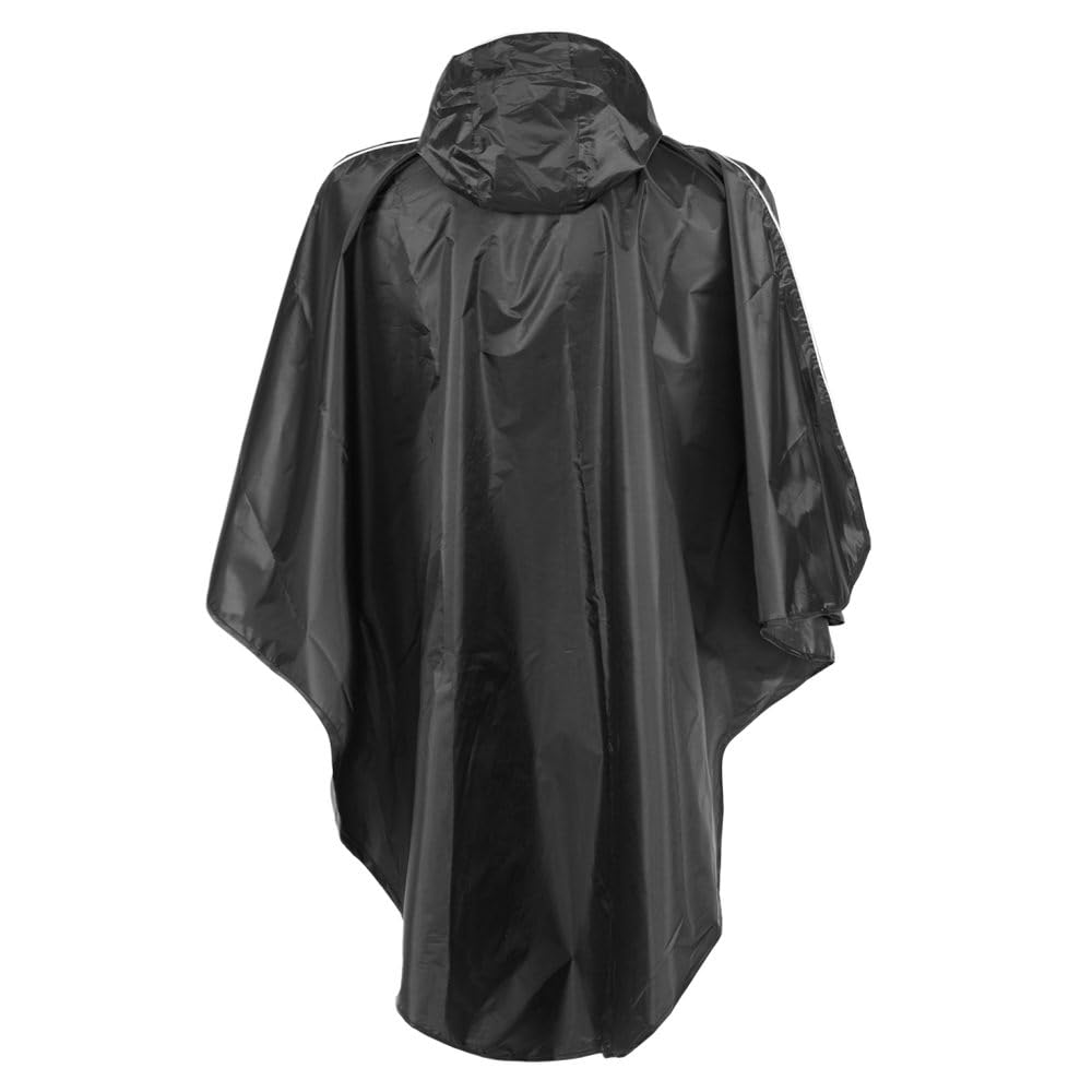 Baagl Regenponcho für Männer – Wasserdichtes Regencape mit Kapuze & reflektierenden Elementen – Regenmantel für Herren – Ideal auch für Fahrrad & Outdoor