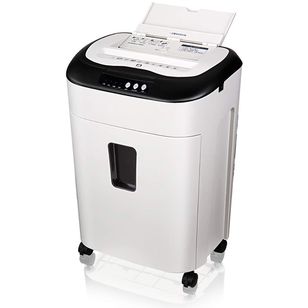Trituradora De Papel De Alta Potencia Trituradora Doméstica Grande Hoja De Destructora De Corte Transversal Automática Oficina De Hogar Nivel 4 Confidencialidad Silencio