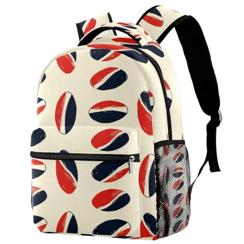 Sac à dos de rugby grand volume avec porte-bouteille pour sac de voyage fille et garçon