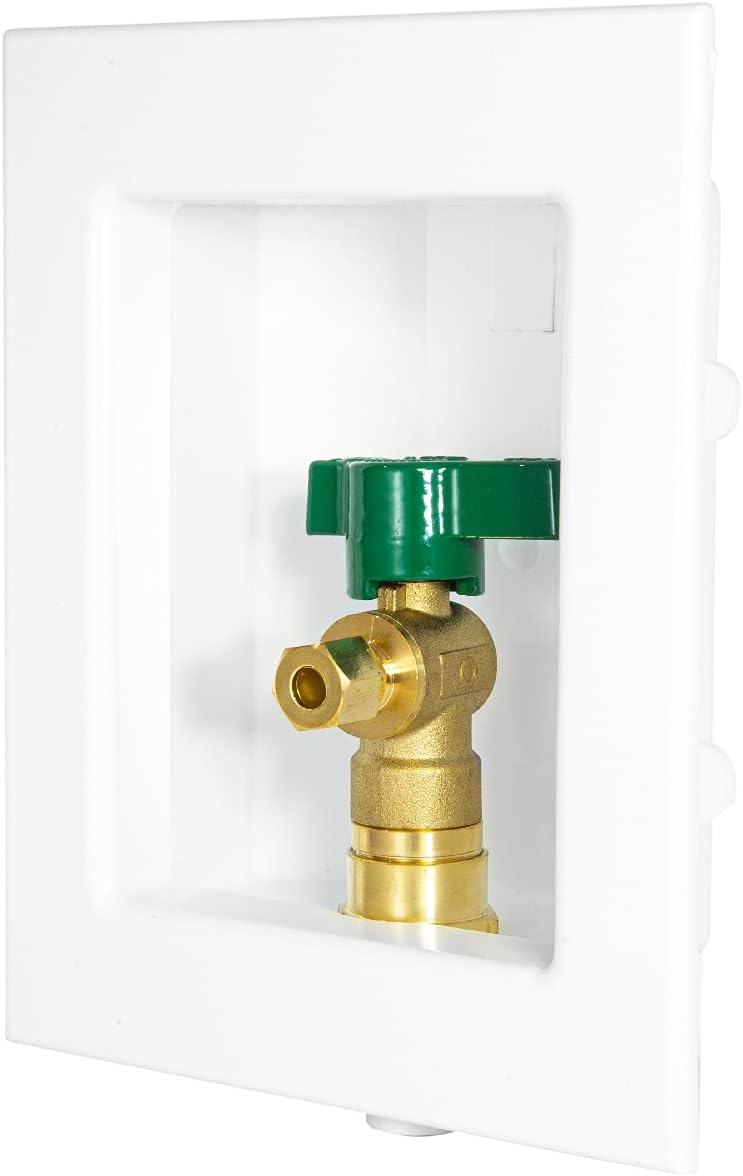 EFIELD CPVC Preassembled Ice Maker Outlet Box, 1/2Inch