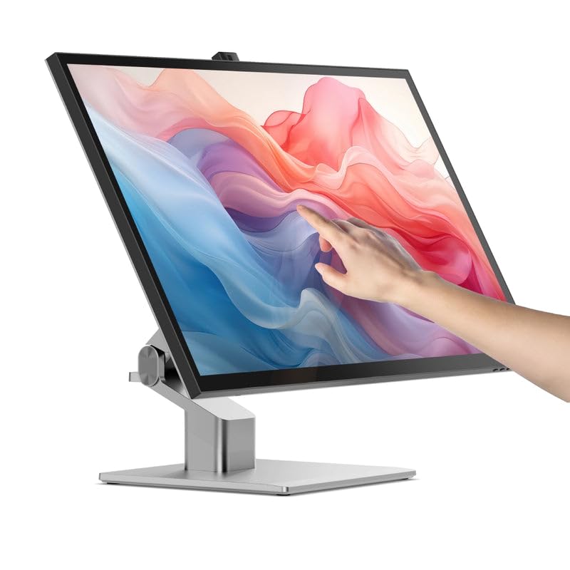 Image of ALOGIC Clarity Fold Touch 32 inch 4K UHD Touchscreen Monitor with Fold Stand, 65W USB-C Power Delivery, Built-in Webcam, Multi-Touch Display, Dual HDMI, USB Hub - Compatible with Mac & Windows