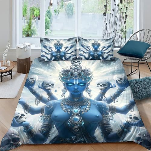 Housse de couette mythique bleue anti-allergie pour ado active