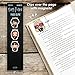 Re-Marks Harry Potter Page Clips, Includes Students, Professors, Wizards, and House Crest Page Markers, Pack of 5, 20 Clips Total