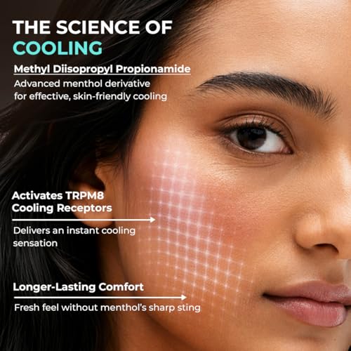 Image of Conscious Chemist Oil Balance Cooling Sunscreen SPF 65 PA++++ | In Vivo Tested | Gel Based Matte Finish with Niacinamide & Hyaluronic Acid, Sweat Resistant, Lightweight, UVA /UVB Protection | Men & Women, All Skin Type - 50ml