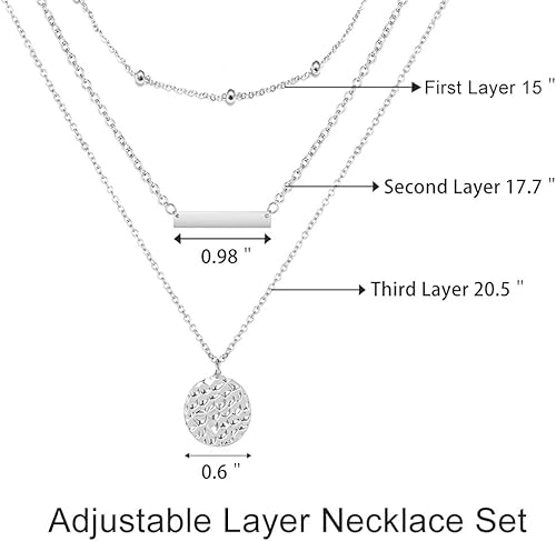 Vista 5 de YANCHUN Collar occidental con dije grueso, collar de cordón de joyería bohemia con colgante, accesorios de joyería