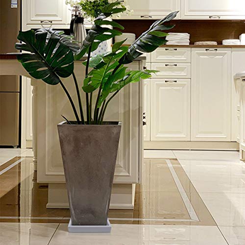 Plant Square Plant Saucer Saucer Square Plant Drip Trays Flower Pot Saucers Succulent Cactus Planter Pot Water Trays Potted Base For Indoors Outdoor Plants Plant Saucer Grey Plant Tray #TOP3