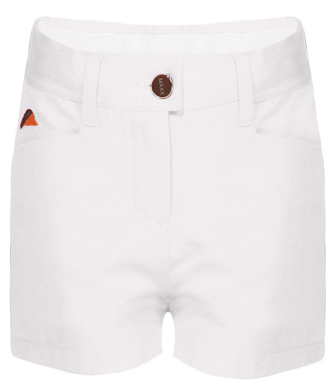 MAXX Golf Short Mädchen mit verstellbarem Bund, gerade Form, Golfshort